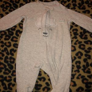 Lamb zip up sleeper